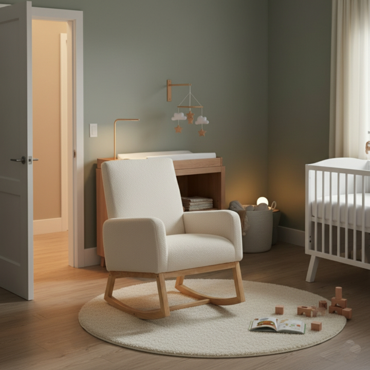 Mecedora Recta vista 3